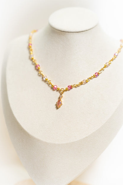 Pink Aurora Necklace