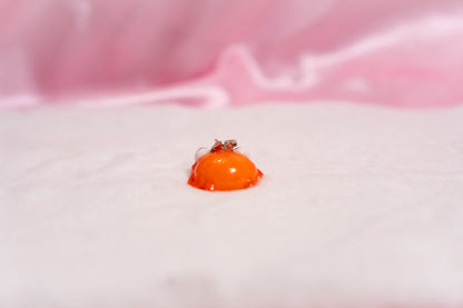 JUNO Orange Crab Keychain