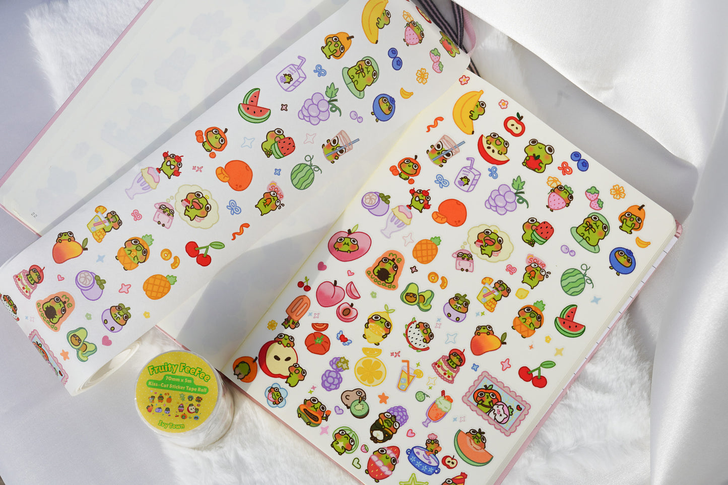 Fruity FeeFee Sticker Roll