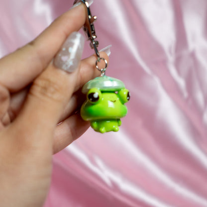 FRANK Frog Keychain