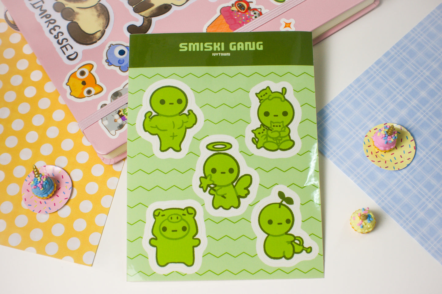 Smiski Sticker Sheet