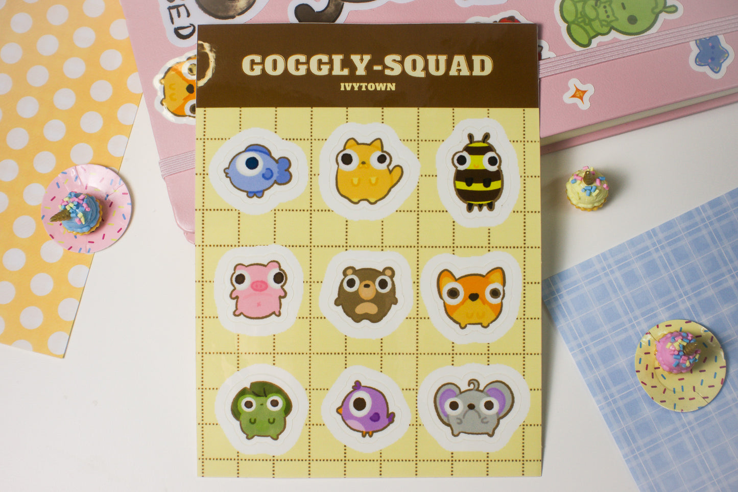 Goggly-Squad Sticker Sheet