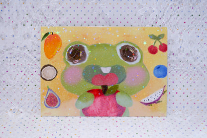 FeeFee loves Fruits - A6 Print