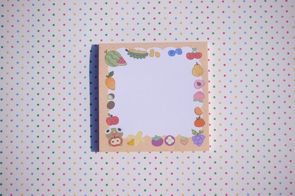 FeeFee & Fruits Sticky Notes