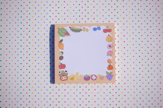 FeeFee & Fruits Sticky Notes