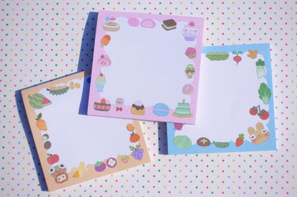 BonBon & Veggies Sticky Notes