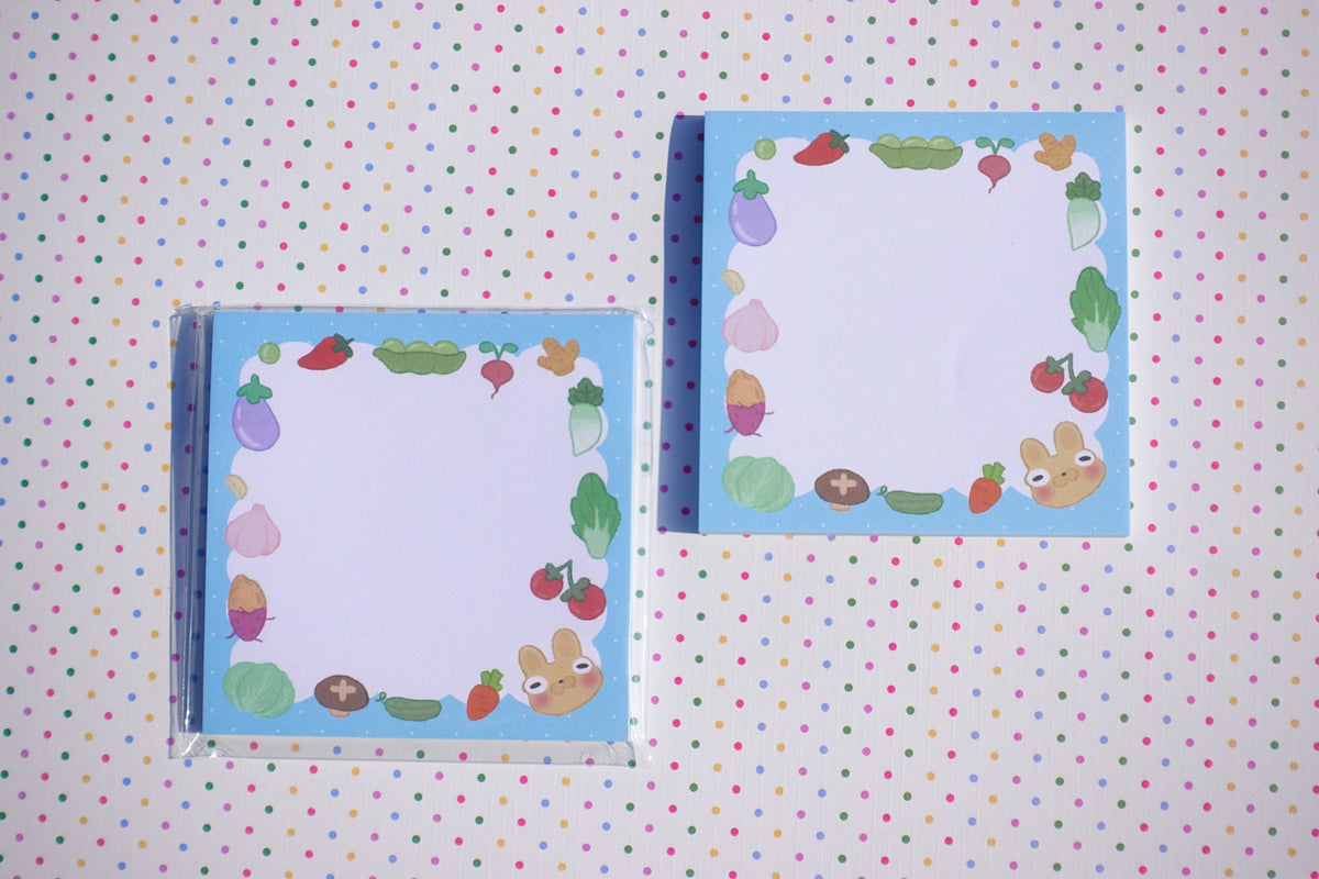 BonBon & Veggies Sticky Notes