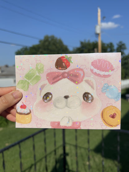 Ibi loves Desserts - A6 Print