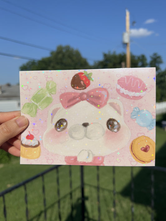 Ibi loves Desserts - A6 Print