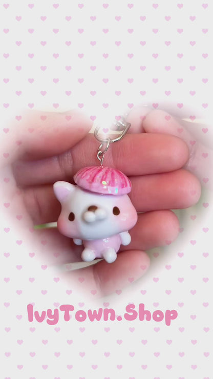 IBI Kitty Keychain